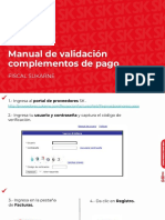 Manual para Validr Complementos de Pago