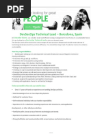 DevSecOps Lead Job Description