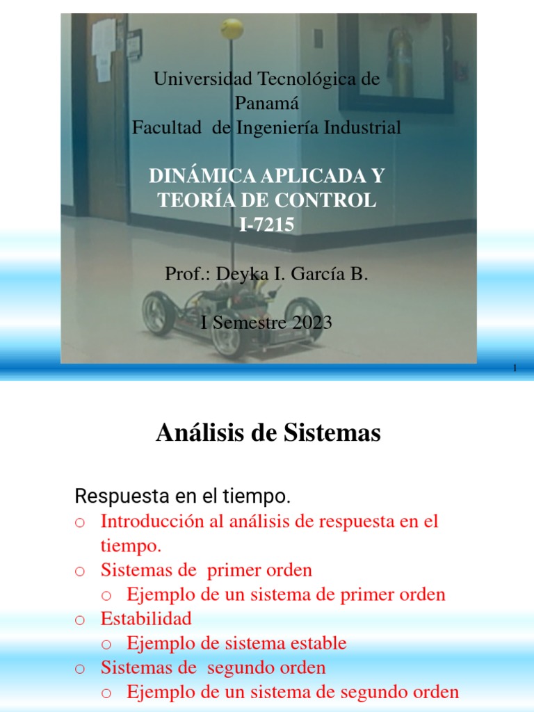 Clase 10 DATC | PDF | Teoría de control | Matemáticas Aplicadas