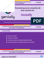 Tutorial - Crear Cuenta en Genially