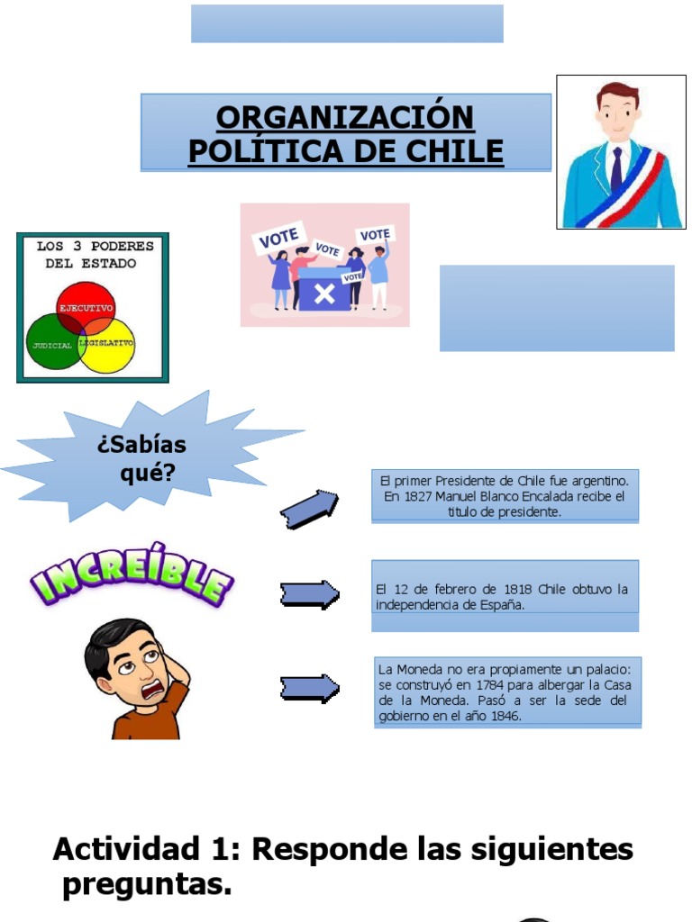 Organización Política de Chile | PDF | Democracia | Ideologías políticas