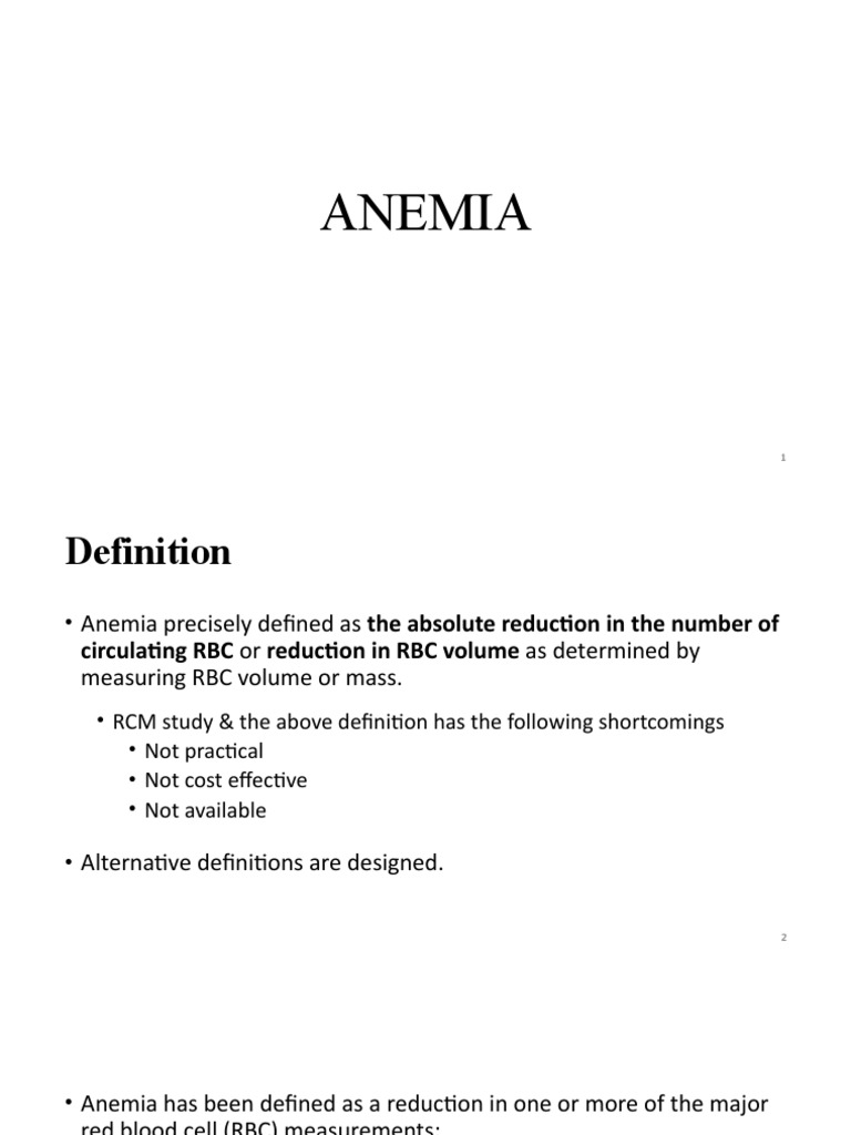 Anemia PDF Anemia Immunology