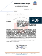Oficio N°111-2023-Mdll-Alc - Acta de Recepcion Canal