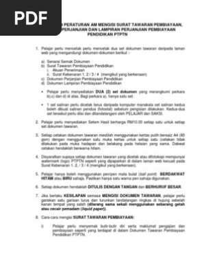 Cara Mengisi Borang Ptptn Menggunakan Pen Hitam Atau Biru