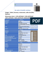 Fiche Tech Double Ventaux