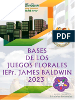 Bases de Los Juegos Florales 2023 Final