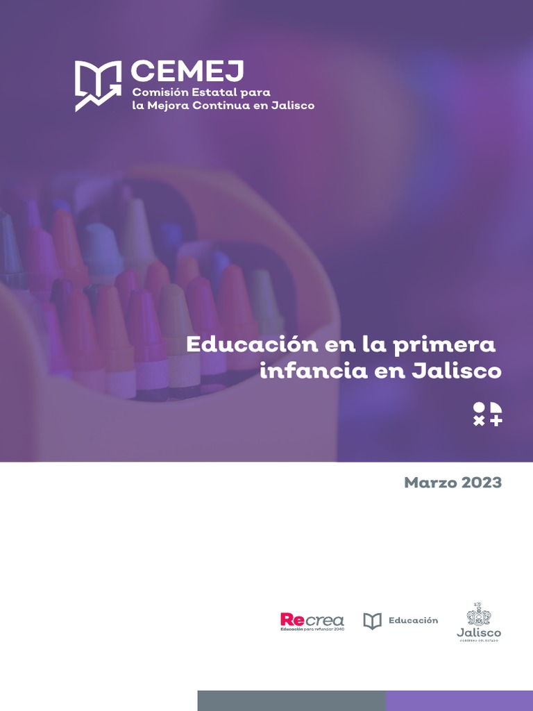 Educación Infantil en Jalisco 2023 | PDF | Educación de la primera ...