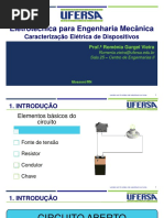 Aula 02 - Lei de Ohm Potencia e Energia Eletrica