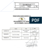 PTS - Uso de Esmeril Angular