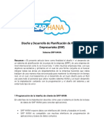 Diseño y Desarrollo de Planificación de Recursos Empresariales