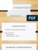 Dysmenorrhea