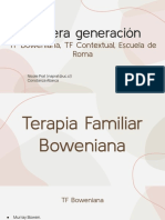 Clase 4 - TF Boweniana, TF Contextual, Escuela de Roma