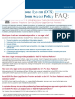 Dts Pro Bono Platform Access FAQ