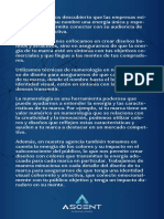 El Poder Del Nombre en Los Negocios