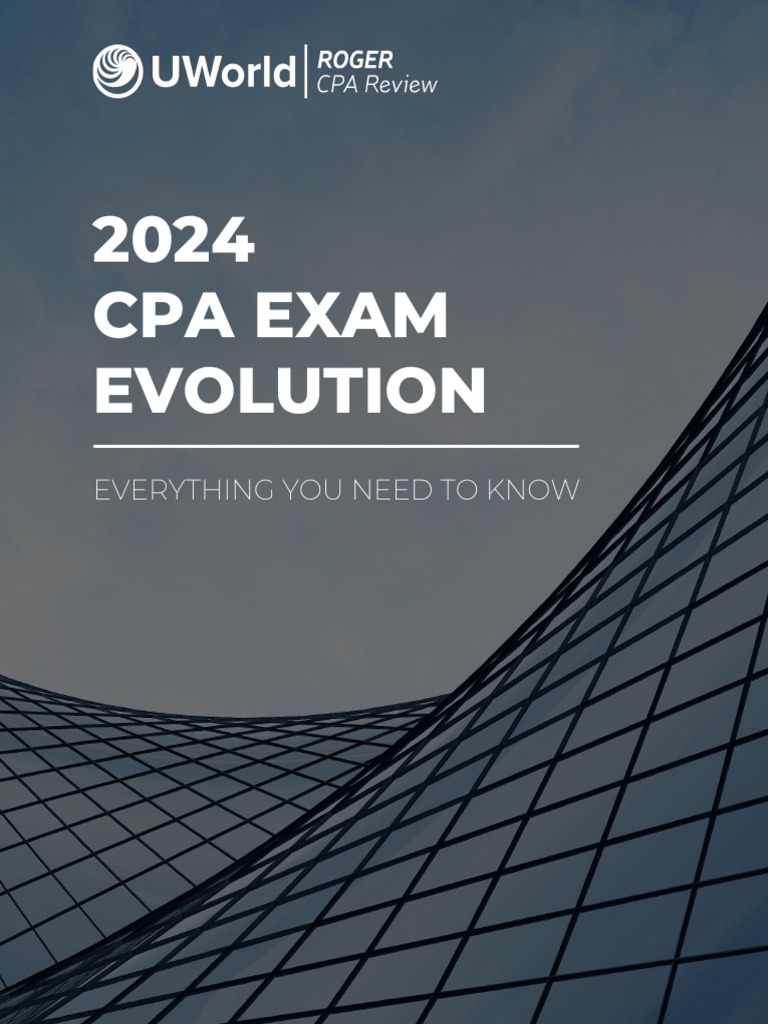 2024 CPA Exam Evolution Ebook PDF Certified Public Accountant