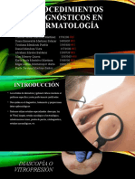 12 - Procedimientos Diagnosticos en Dermatologia