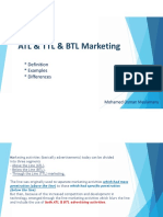 Atl & TTL & BTL Marketing