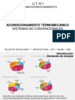 UNLaM - T7 - Teorica SISTEMAS NO CONVENCIONALES DE ACONDICIONAMIENTO TERMOMECANICO