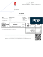 Factura: Cantidad Subtotal Descripción Código Producto / Servicio Precio Unitario Descuento Unidad de Medida