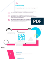 Minimalist Design Powerpoint Templates Infographics
