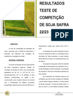 Teste de Competição Rondon Safra 2022 23