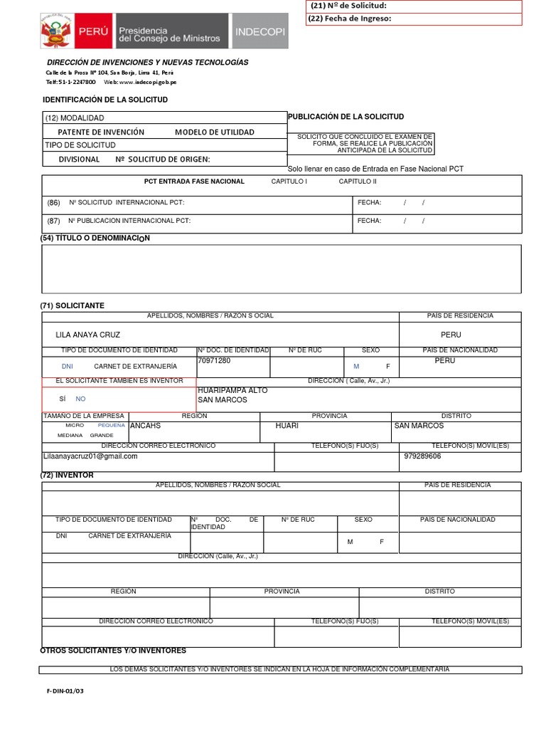 Formato DIN 01 | PDF | Patentar