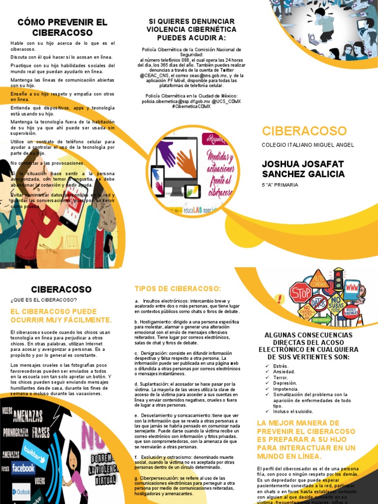 Prevención del Ciberacoso en Niños | PDF | Acoso cibernético