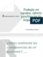 Trabajo en Equipo, Efecto Positivo en La Seguridad - Setiembre 2019