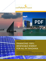 Financing 100RE For All in Tanzania Matthias Kroll 06 2018