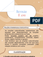 Revisão - 8 Ano