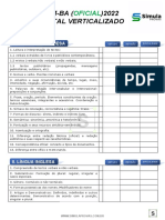 Edital Verticalizado - Oficial Pmba 2022