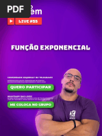 LIVE 55 - Função Exponencial - Exercicios
