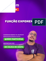 LIVE 55 - Função Exponencial - Exercicios