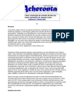 Da Carta À Letra: Construção Do Conceito de Letra Nos Primeiros Seminários de Jacques Lacan