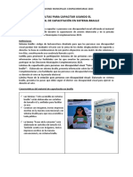 Pautas para Capacitar Con Uso de Material de Capacitación en Sistema Braille