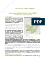 CDD Geomaticien Cartographe