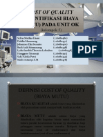 Cost of Quality Unit Ok Kel 5