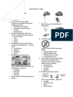 Soal Pat Kelas 1 Tema 7