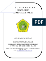 Buku Doa Sehari MI Miftahul Falah