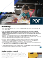 The-Royal-Foundation-Centre-For-Early-Childhood Public Perceptions Survey Second Release June 2023