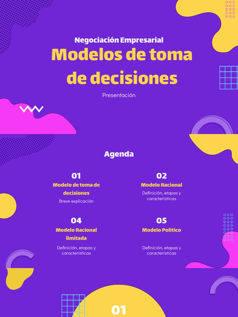Modelo para La Toma de Decisiones | PDF | Toma de decisiones | Racionalidad