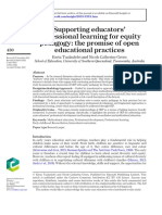Supporting Educators' Professional Learning For Equity Pedagogy: The Promise of Open Educational Practices