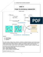 Unit 4 - Introduction To Physical Chemistry Student Version