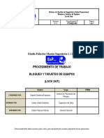 PTS-MEC-005 Bloqueos y Tarjeteo de Equipos