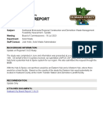 Northwest Minnesota Regional Construction and Demolition Waste Management Feasibility Assessment - Update PDF