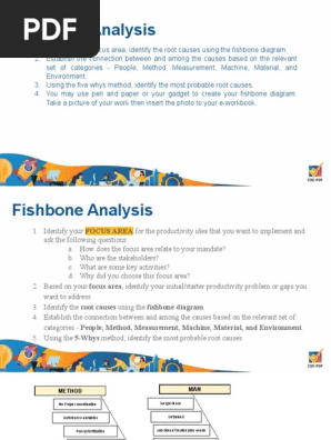 FISHBONE DIAGRAM 