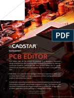 eCADSTAR Datasheet PCBEditorNovember19