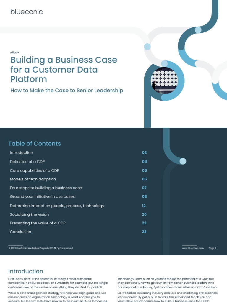 Building a Business Case for CDP | PDF | Marketing | Analytics