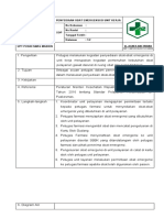 3.10.1.F.1 Sop Penyediaan Obat Emergensi Di Unit Kerja