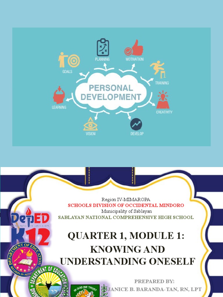 Personal Development Module 1: Self-Knowledge | PDF | Self Concept ...